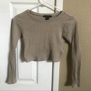 KNIT CROPPED SWEATER